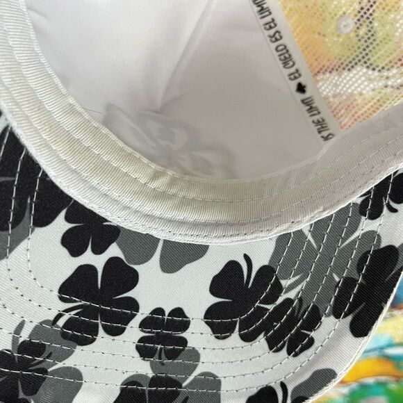 1 Iron Trendy Clover Logo "Luck is with me" 2022  Baseball Style Hat Cap One Siz - Picture 7 of 7